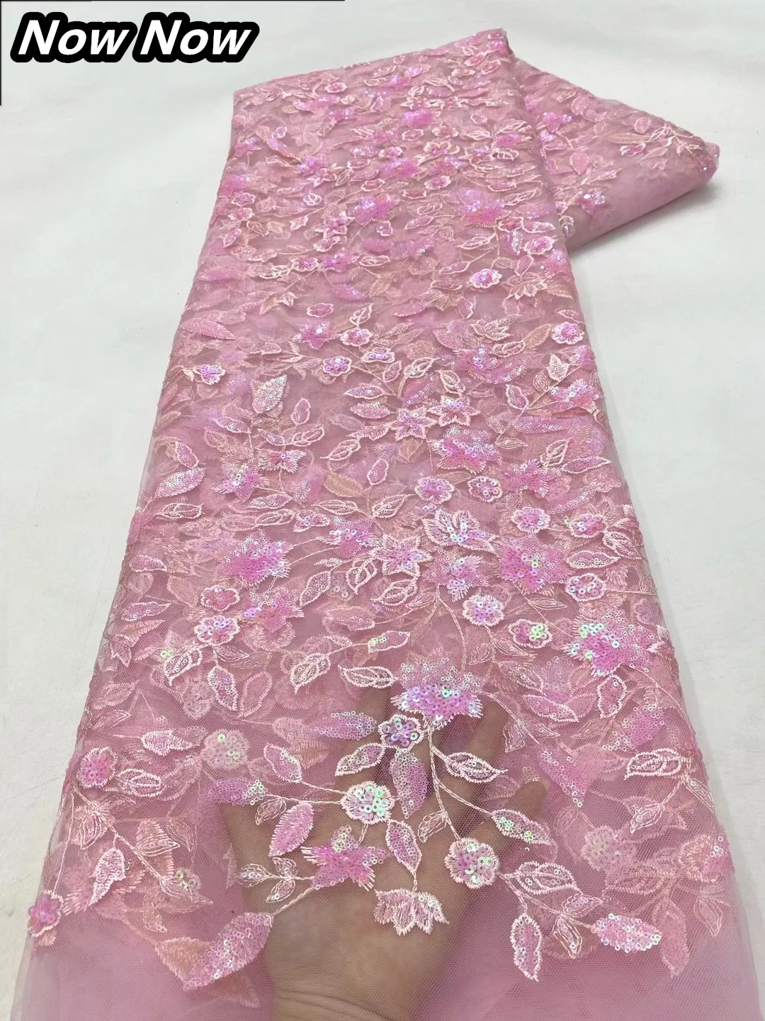 Роскошные африканские кружевные ткани с блестками высокое качество 5 ярдов