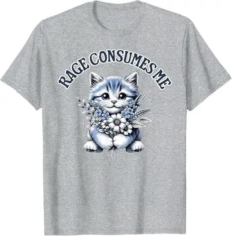 Женская футболка SAYING TEE Rage Consumes Me