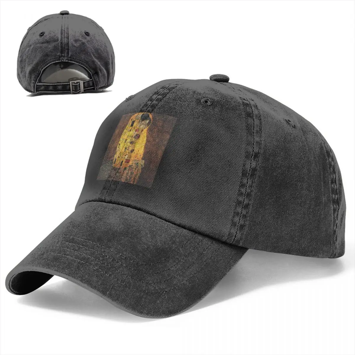 

Gustav Klimt Water Wahshing Baseball Cap The Kiss Sports Trendy Retro Baseball Hat Teens Caps