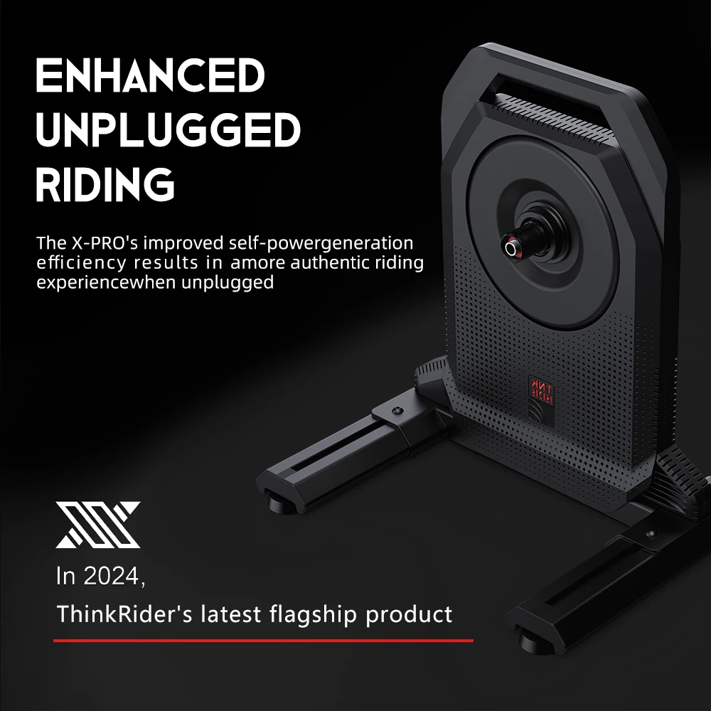 Фото ThinkRider XX PRO интеллектуальный велосипедный тренажер с прямым приводом, самоэлектрический велосипедный тренажер, умный аксессуар, велосипедные кроссовки №5