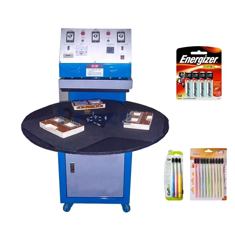 Пластиковая блистерная упаковочная машина шоколадное яйцо зубная щетка