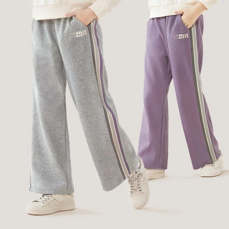 

Cute Kawaii Sanrio Hello Kittys Children Pants Cartoon Anime Student Autumn Comfortable Long Pants Kids Toys Girls Gifts