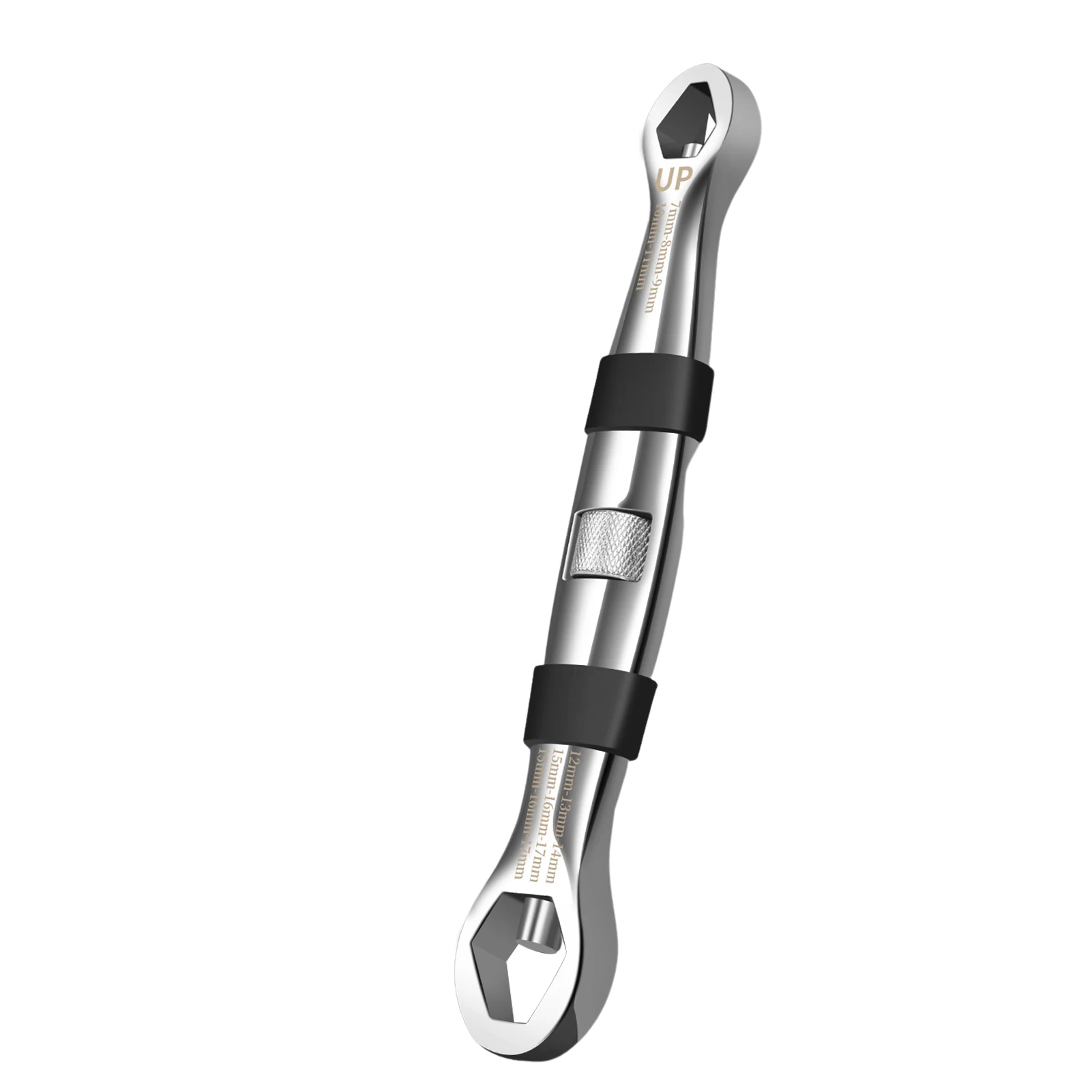 

Chrome Vanadium Steel Adjustable Wrench Heavy Duty Chrome Vanadium Steel Spanner With Double Head Design Multi-Function Portable