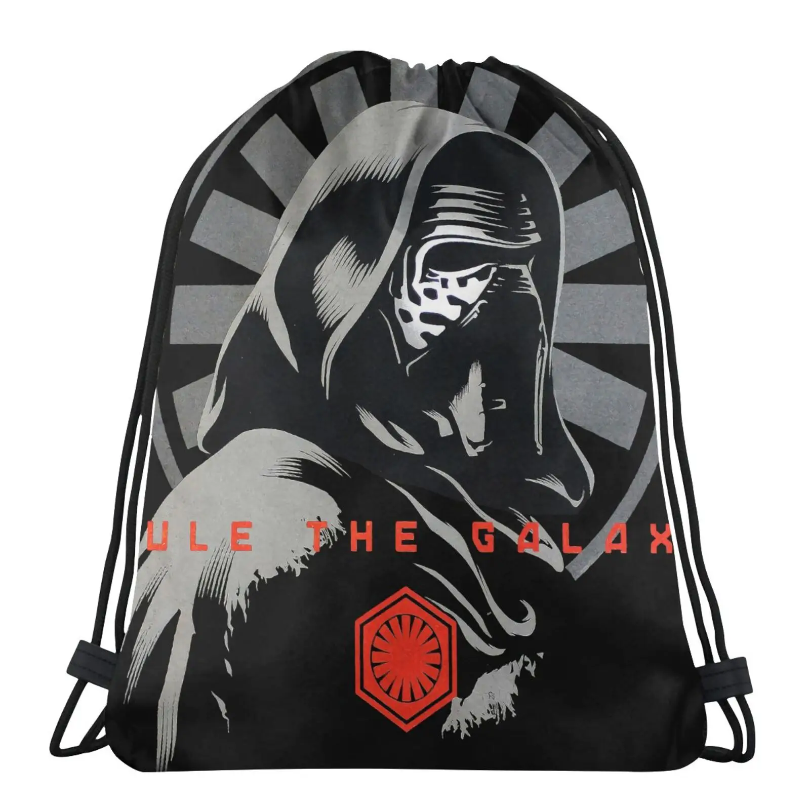 

Мужской холщовый рюкзак Star Kylo Ren, сумка для обуви, Соломенная Сумка на шнурке, водонепроницаемая сумка для обуви