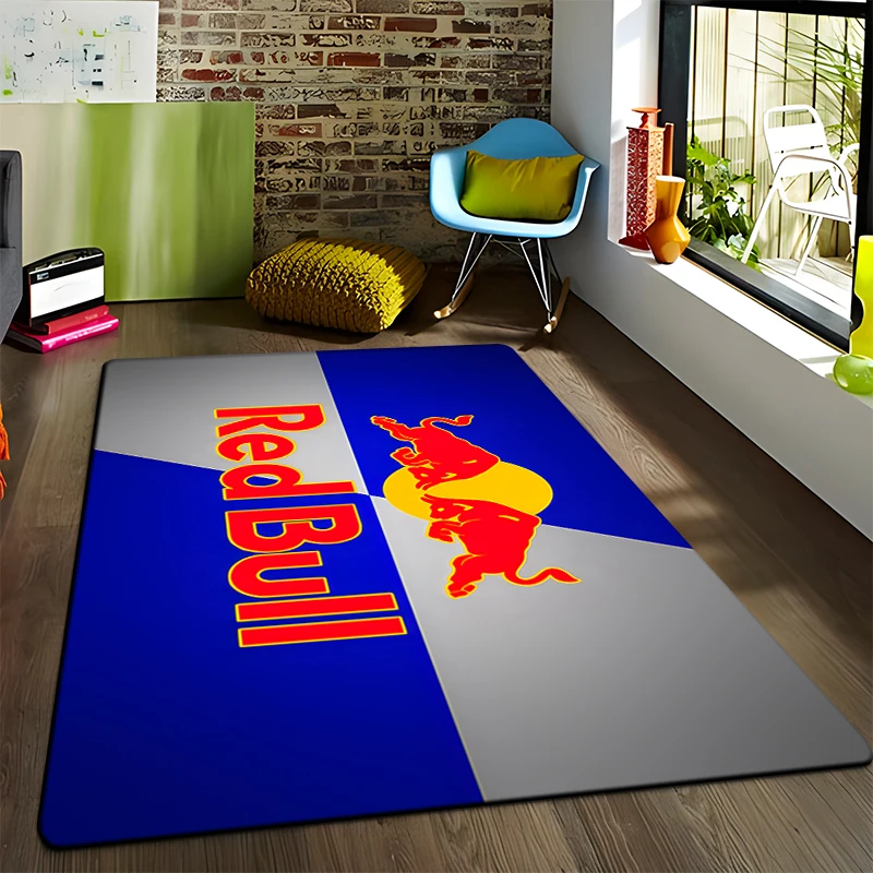 Multicolor red printing pattern Game mat non slip living room foyer blanket yoga mat multi-functional bull rugs Picnic/ yoga mat