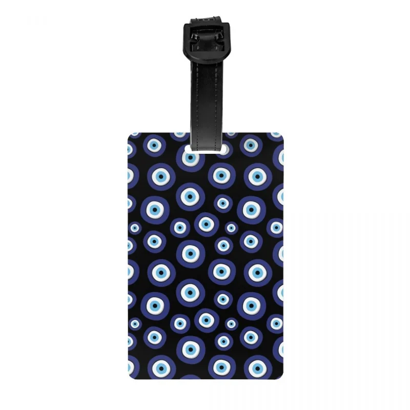 

Греческий амулет с изображением сглаза, бирка для багажа, для чемоданов, Nazar, амулет на удачу, Обложка для конфиденциальности, имя, удостоверение личности