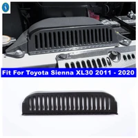 car engine warehouse air ac inlet protector frame cover trim fit for toyota sienna xl30 2011 2020 accessories car styling