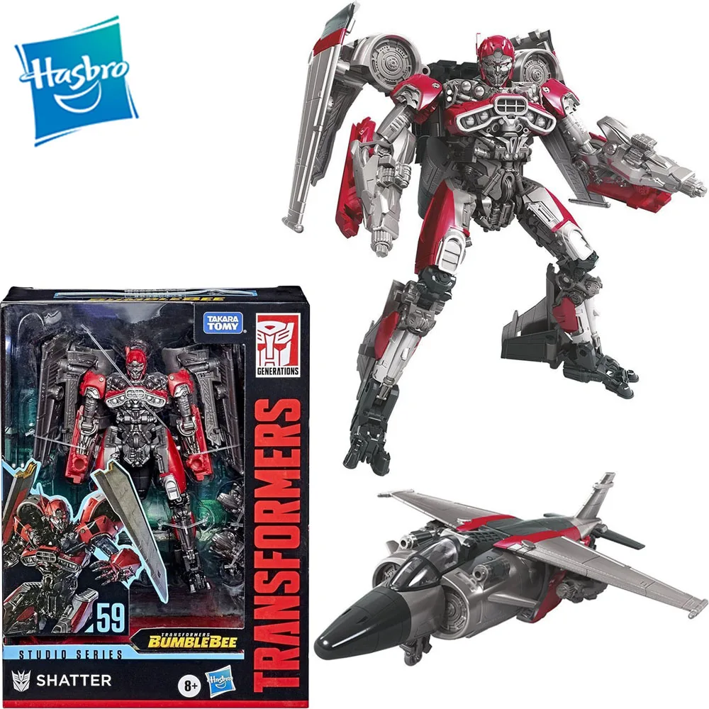 Оригинальные Трансформеры Hasbro Studio Series 59 Deluex Class Shatter модель автомобиля аниме экшн-фигурка коллекционный подарок