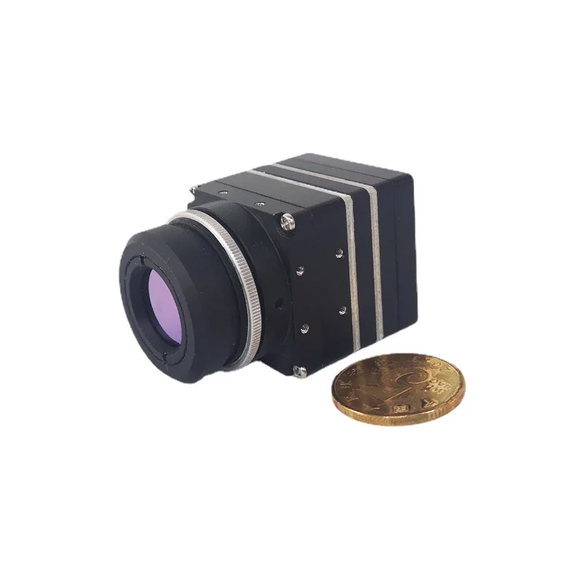 

Drone Mini Infrared Thermal Imager Module with 12mm / 19mm Lens 384x288 RS232 Thermal Camera for UAV Analog Video Output BT656