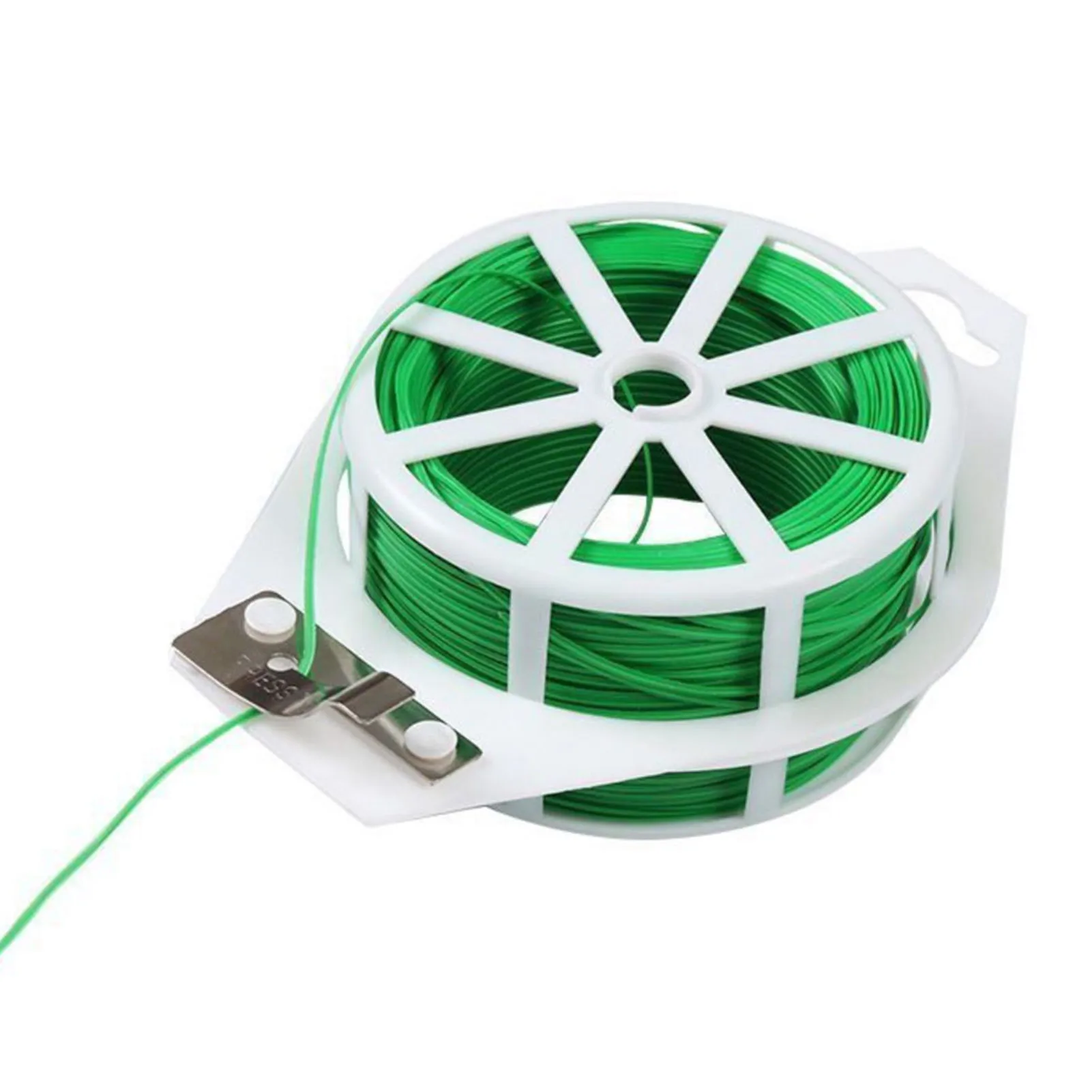 

Portable 20/30/50/100M Roll Wire Twist Ties Green Garden Cable & Gardening Climbers Slicer Plant Support & Care Garden Supplies