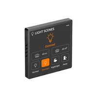 Tuya Smart Home Control(1-Switch Panel), In-Wall Touchscreen Control for Lights, Music, & More