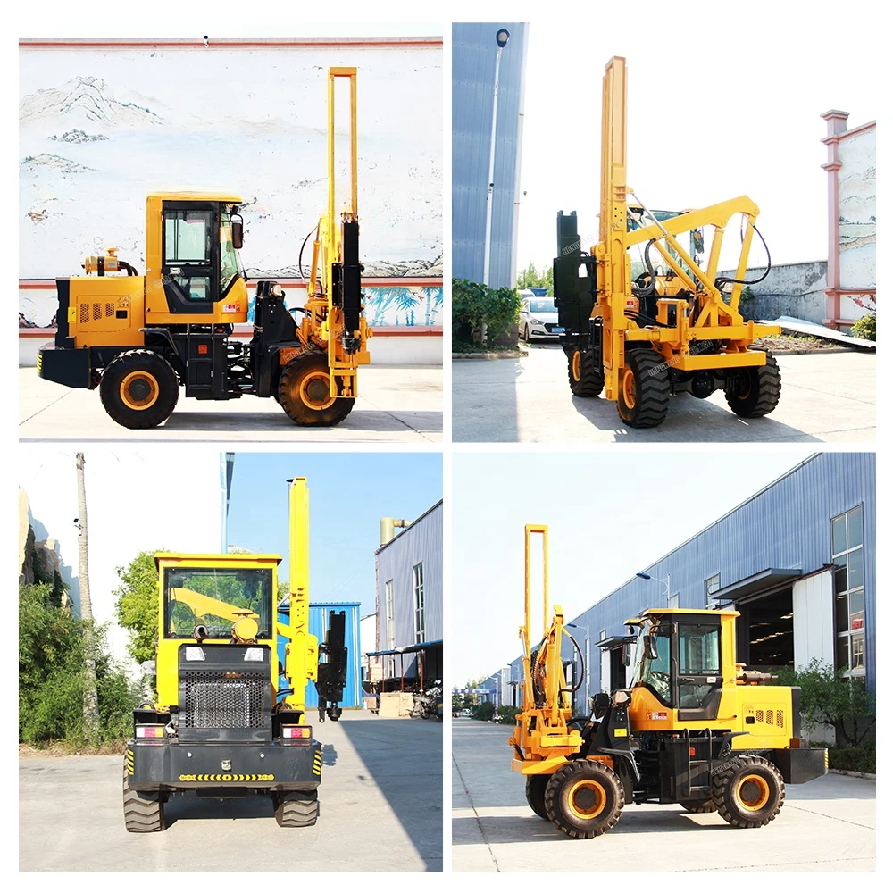 YG защитное ограждение для столба спиральная свайная машина сваи установки