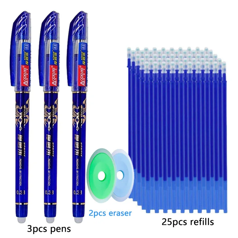 

Набор гелевых ручек с рисунком дракона 30 шт.
