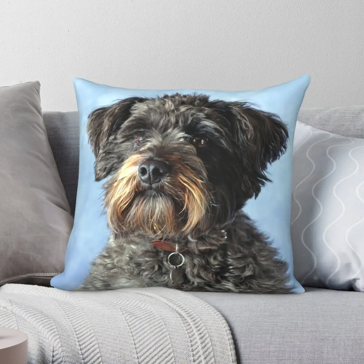 

Женская квадратная подушка Bella Philosophy, разноцветная льняная бархатная Подушка на молнии, декоративная подушка, оптовая продажа