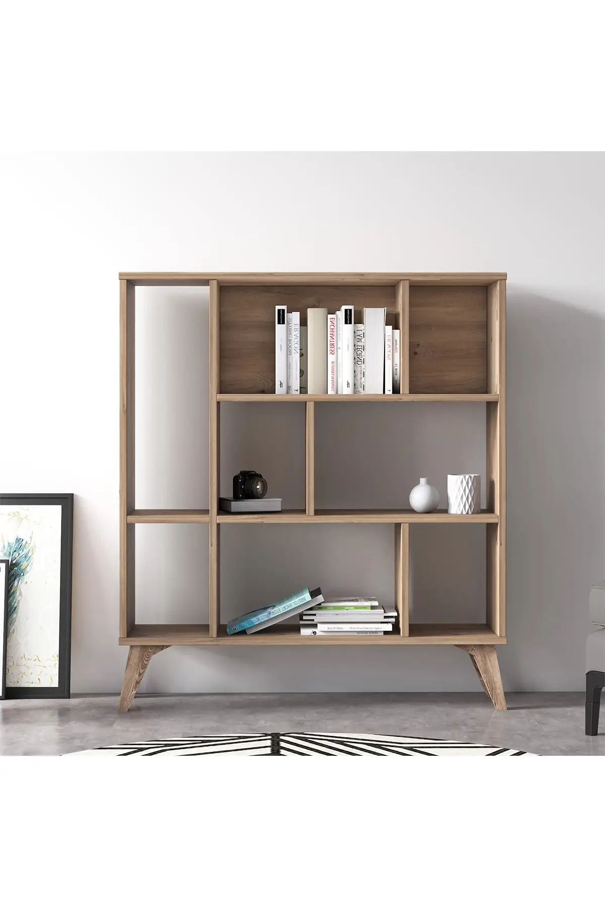 

Frame Heron High Flip Bookcase Oak