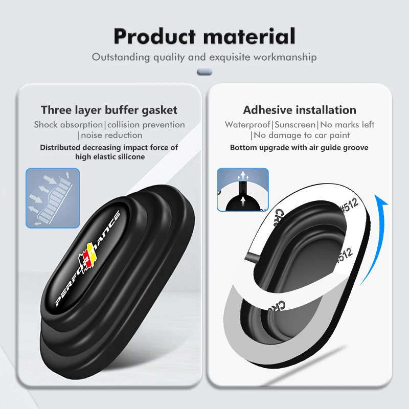 Для BMW X1 X3 X5 E39 E46 E90 F20 E60 F30 E36 F10 E87 E70 E91 Противоударная силиконовая накладка на дверь