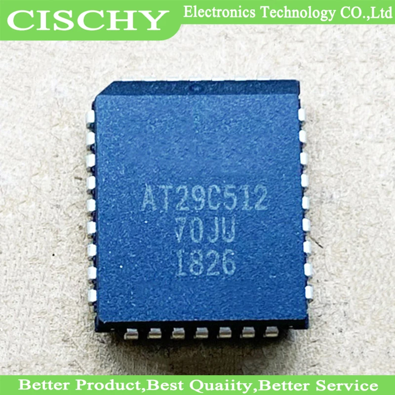 1 шт./лот AT29C512-70JC AT29C512-70JU AT29C512-70JUTR AT29C512-70 AT29C512 PLCC-32 1 шт./лот AT29C512-70JC AT29C512-70JU AT29C512-70JUTR AT29C512-70 AT29C512 PLCC-32