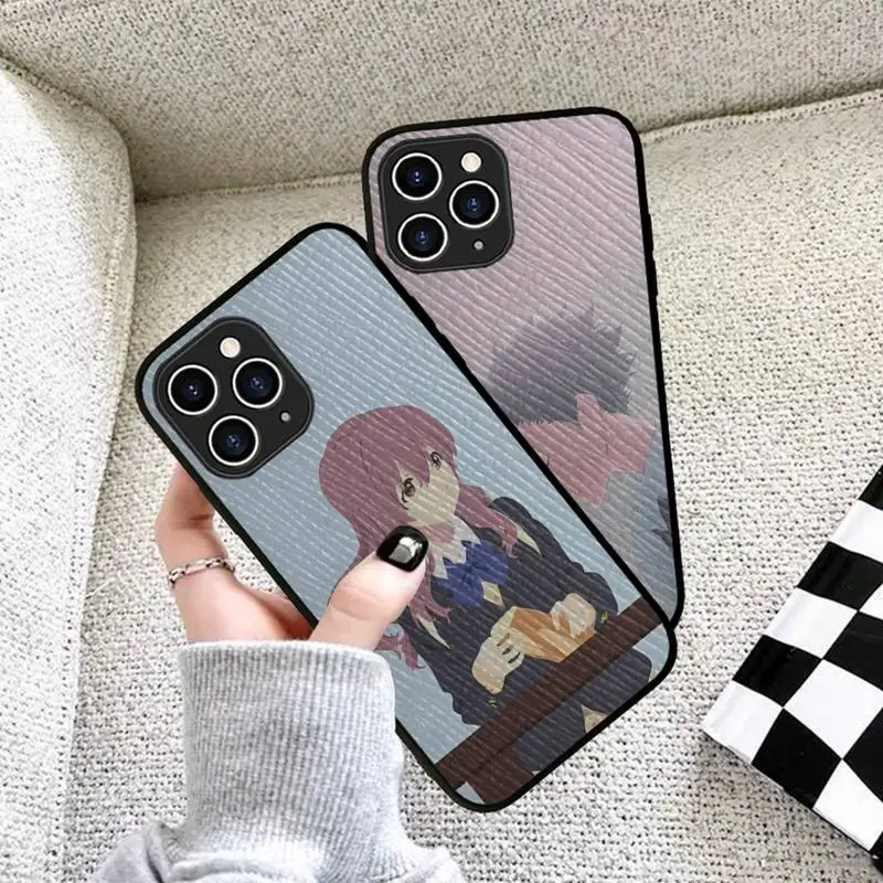 

A Silent Voice The Shape Of Voice Phone Case Hard Leather Case for iPhone 11 12 13 Mini Pro Max 8 7 Plus SE 2020 X XR XS Coque
