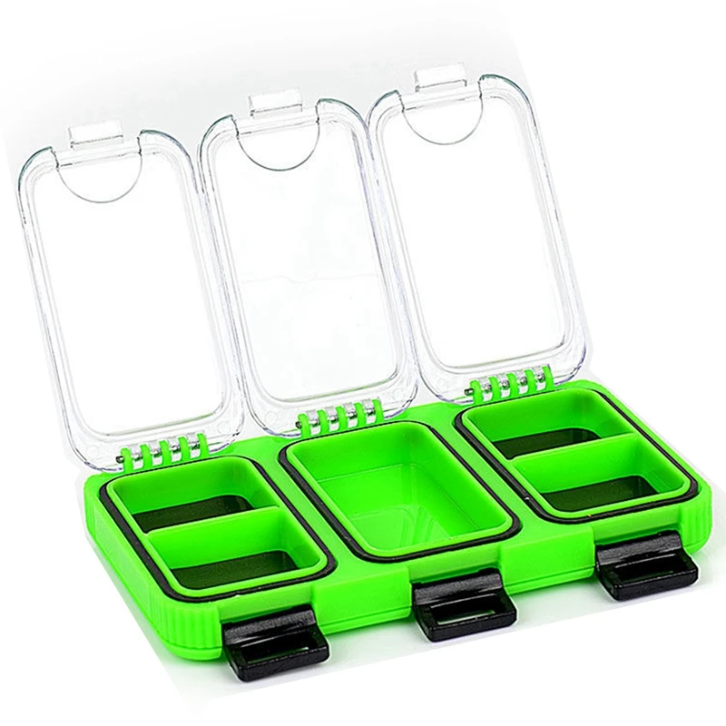 

Качественная коробка для рыболовных снастей, крючок, приманка и т. д. Аксессуары для ловли карпа, инструменты, водонепроницаемая коробка с м...