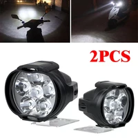 2pcs car motorcycle headlight spotlight fog lights 6 led waterproof work lamp 12v atv super bright high quality