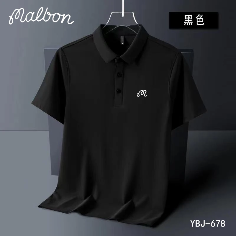 2023 New Summer Men's Shirt Men's High-quality Men's Short Sleeve Breathable Quick Drying Top Business Polo Shirt Casual Fashion