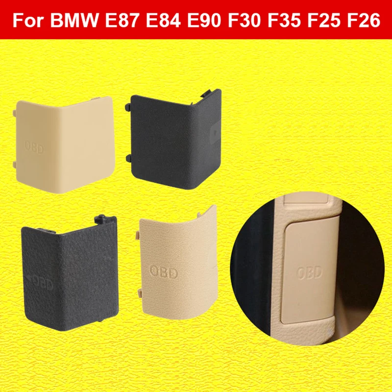 

Car Accessories OBD Cover Trim For BMW E84 E87 E90 E91 F30 F35 F25 F26 1 3 Series X3 X4 Casing Diagnostic System Plug Panel