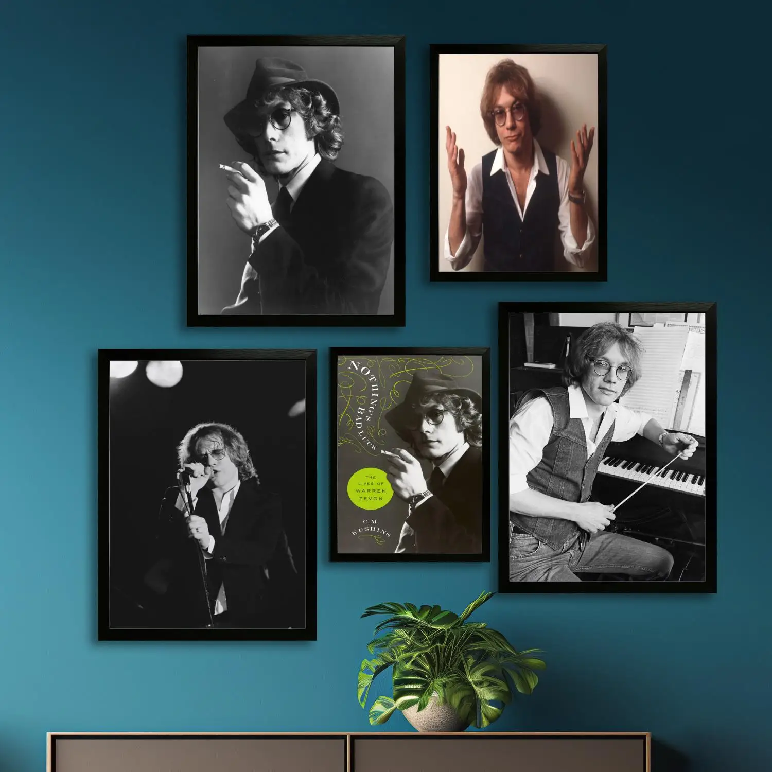 Плакат на холсте Warren Zevon настенное искусство печать с изображением современная