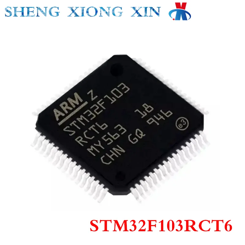 

5pcs/Lot 100% New STM32F103RCT6 STM32F103R8T6 GD32F103RCT6 LQFP-64 ARM Microcontrollers - MCU STM32F103 Integrated Circuit