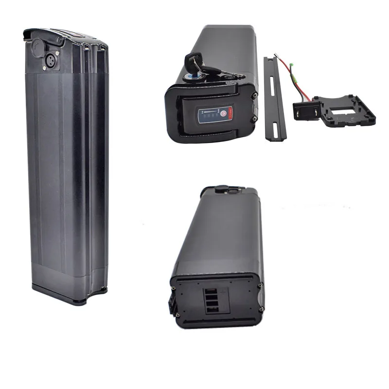 

Silverfish lithium battery box under discharge lithium battery shell with power display 36V 48V battery E-bike battery box