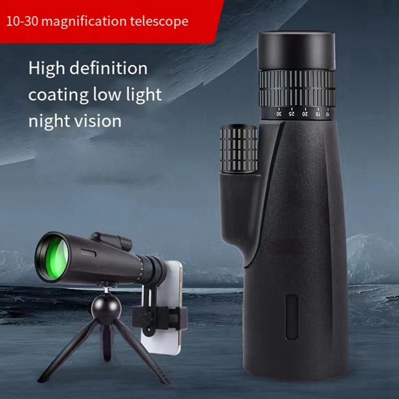 

High-Definition Binoculars 30X50 Zoom Long-Distance Portable Travel Binoculars Monocular Hunting Toys