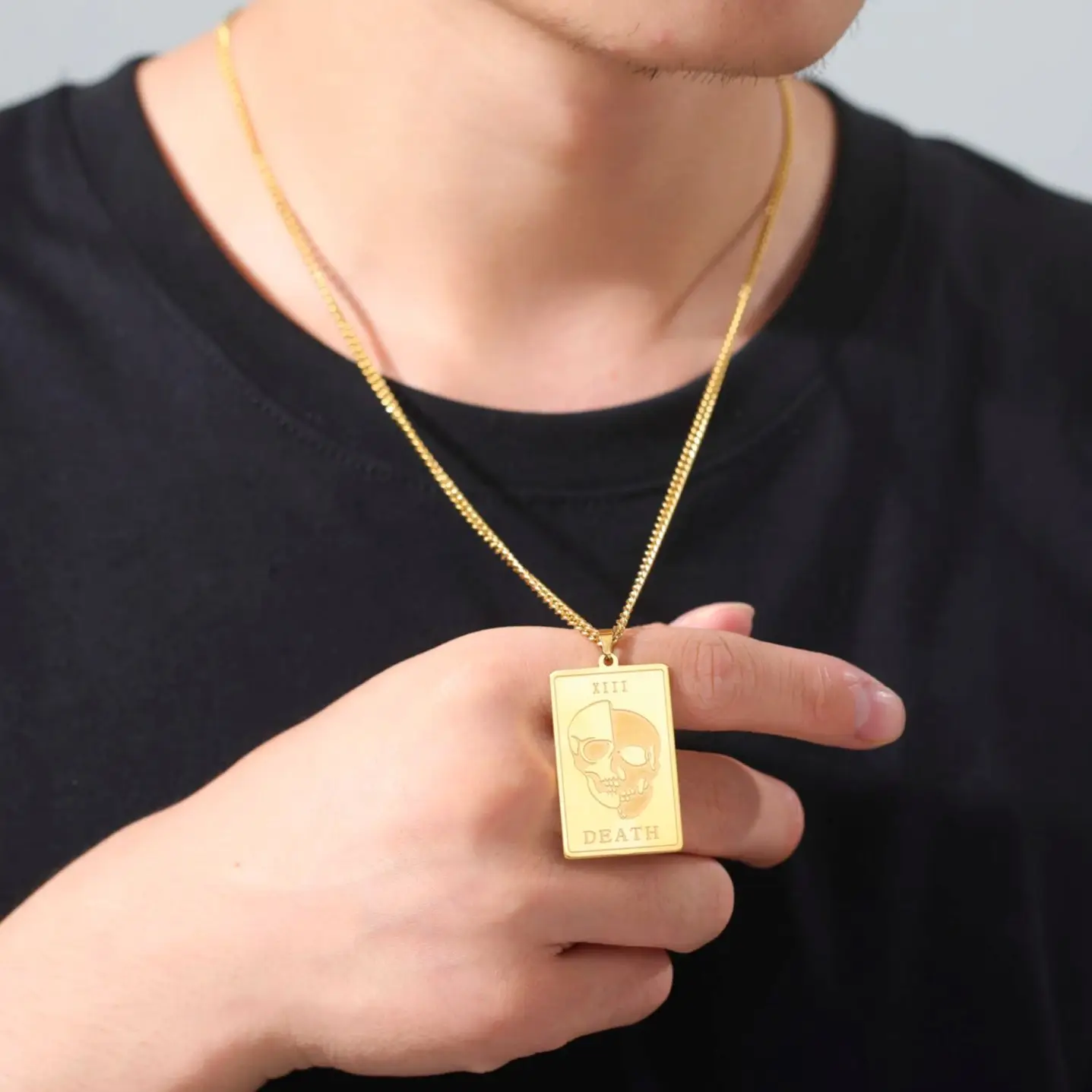 Ожерелье с черепом на Хэллоуин LIKGREAT