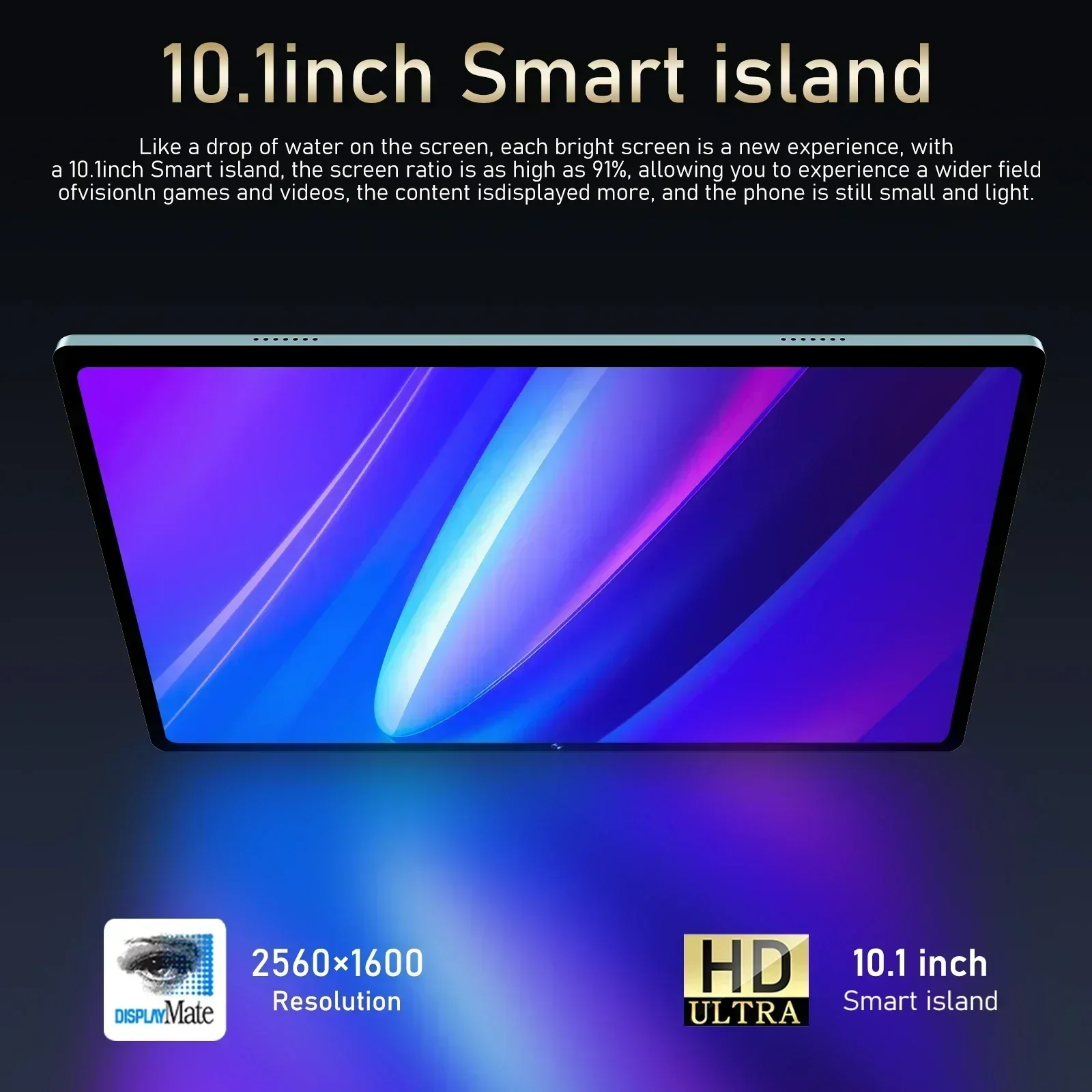 Оригинальный планшет Pad 9 Pro 10 1 дюйма Android 13 Snapdragon870 ядер 16 ГБ + 1024 10000 мАч 5G Dual SIM WIFI HD