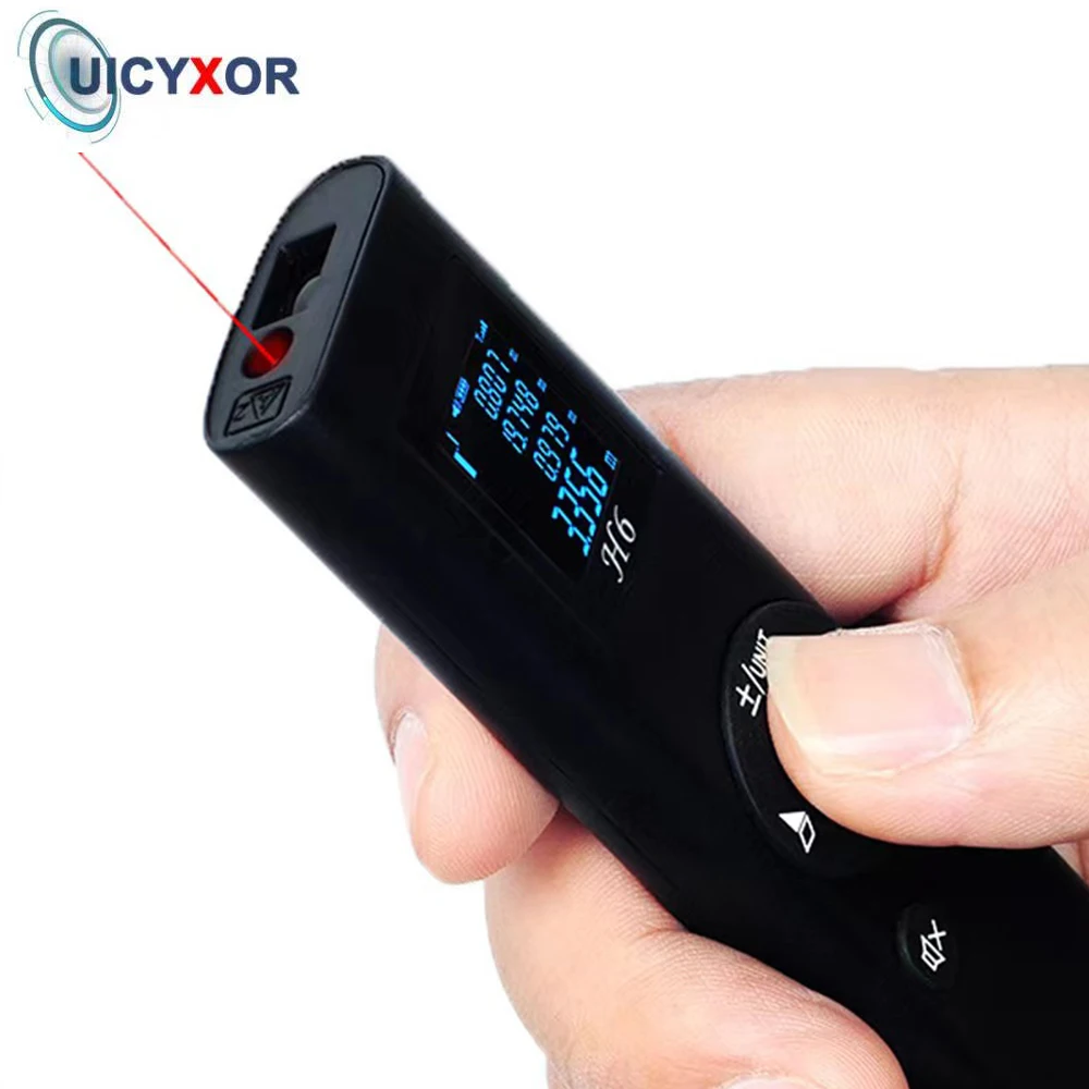 

Цифровой мини-дальномер с USB-зарядкой, 40 м