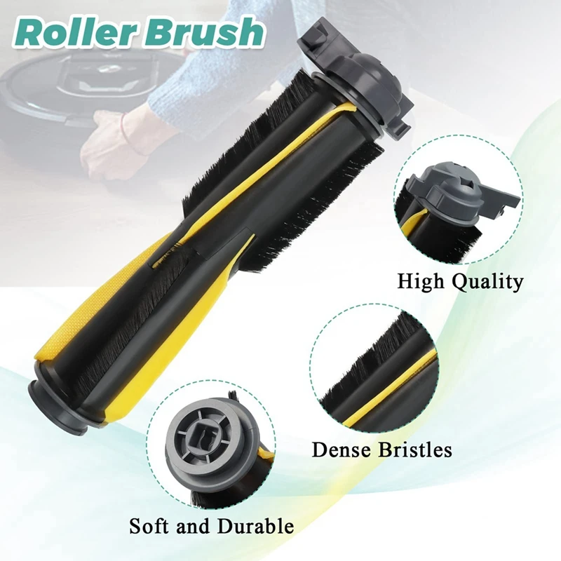 

Replacement Roller Brush Side Brushes Hepa Filters Compatible For Shark IQ RV1001AE RV101 Vacuum Cleaner Accessories