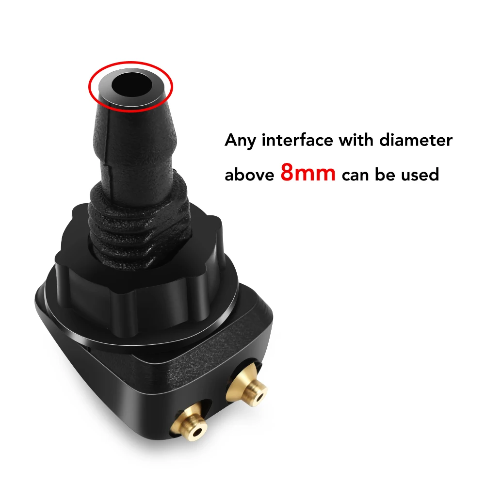 2 шт. автомобильные форсунки-распылители для Volkswagen VW Polo t4 t5 golf 4 7 vw Jetta Gol Fox Cros