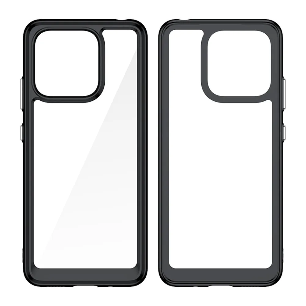 Для Xiaomi Redmi 11A Жесткий чехол для телефона с мягкой рамкой 11 A Redmi11A Полный PMMA +