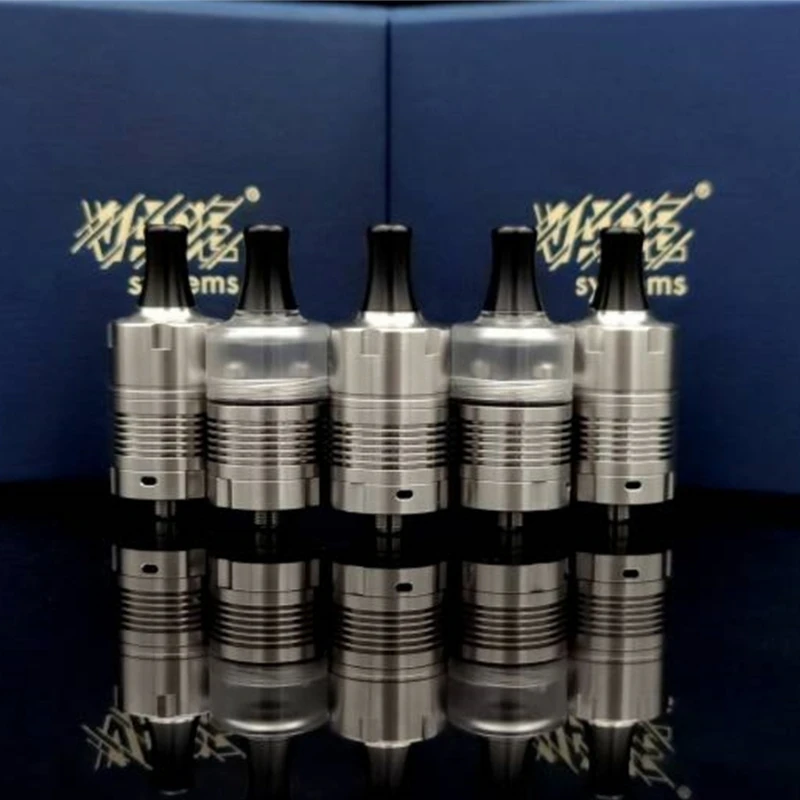 

YFTK стиль Caiman v.5 RDA Mtl атомайзер Caiman V5 RDA 22 мм 1,2 мм 1,4 мм 1,7 мм 2 мл бак 316 стальной Впускной воздух Rda Vs Caiman V.4 RDA