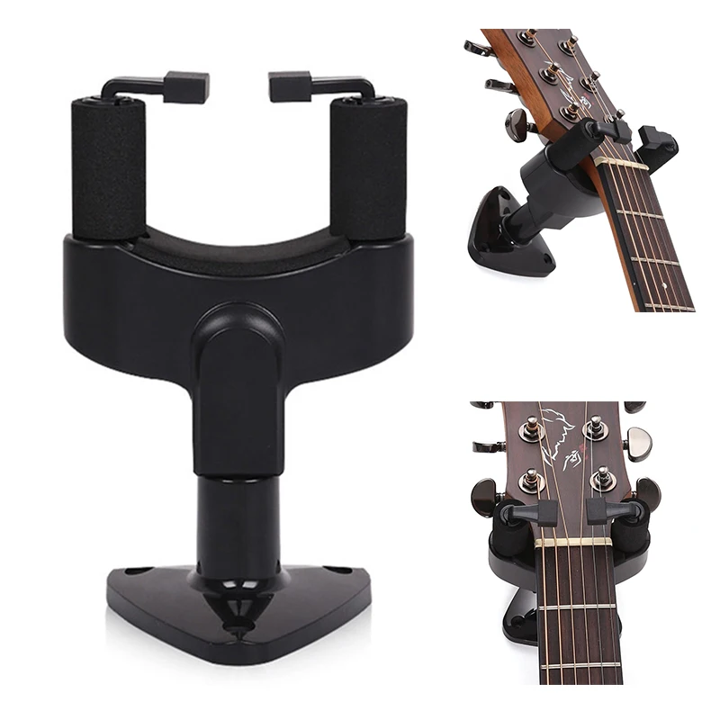 

High Quality Guitar Stand Wall Hanger Professional Support Hook Mount Guitars Bass Ukulele String Instrument Accessories