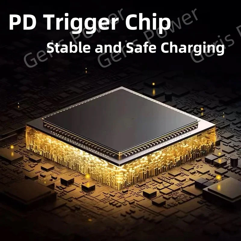 Кабель для быстрой зарядки USB-C PD 100 Вт, шнур-адаптер питания DC 4.5x3.0, 7.4x5.0, 5.5x2.5 мм на Type-C для ноутбуков Lenovo, Dell, HP, Asus (art.: 3920da88889ca) - 3920da88889ca