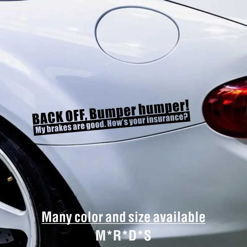 Задний бампер хумпер задняя дверь Забавный автомобиль грузовик окно виниловая