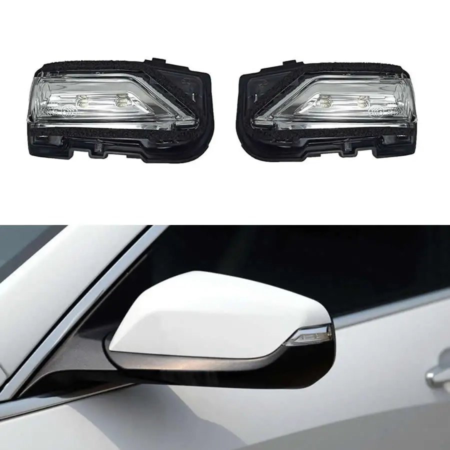 

For Chevrolet Malibu XL 2016 - 2022 Car Exterior Door Rearview Side Mirror Turn Signal Light Indicator Flasher Blinker Lamp