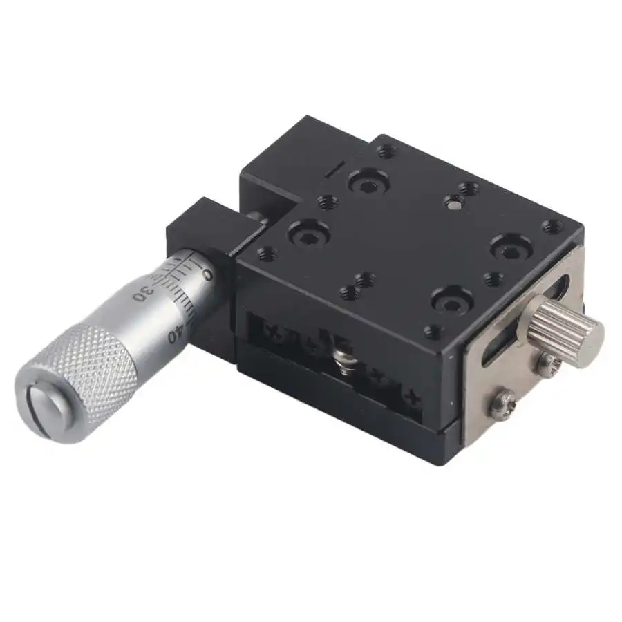 

25*25mm SEMX25-AS X Linear Guide Sliding Track Micrometer Manual Fine-tuning Cross Roller Precision Linear Stages