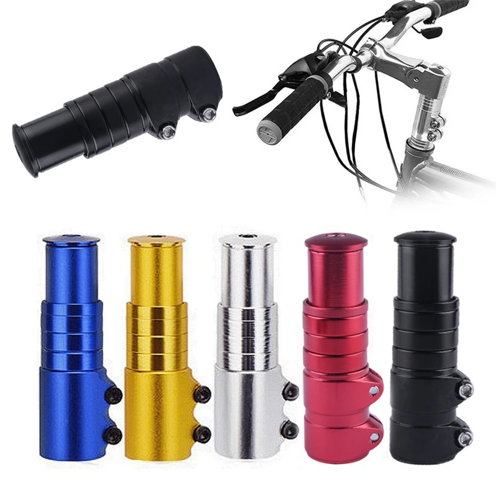 

New Bicycle Fork Stem Height Extender Handlebar Rise Up Adapters Aluminum Alloy Height Spacer Cycles Accessories 100mm 28.6mm