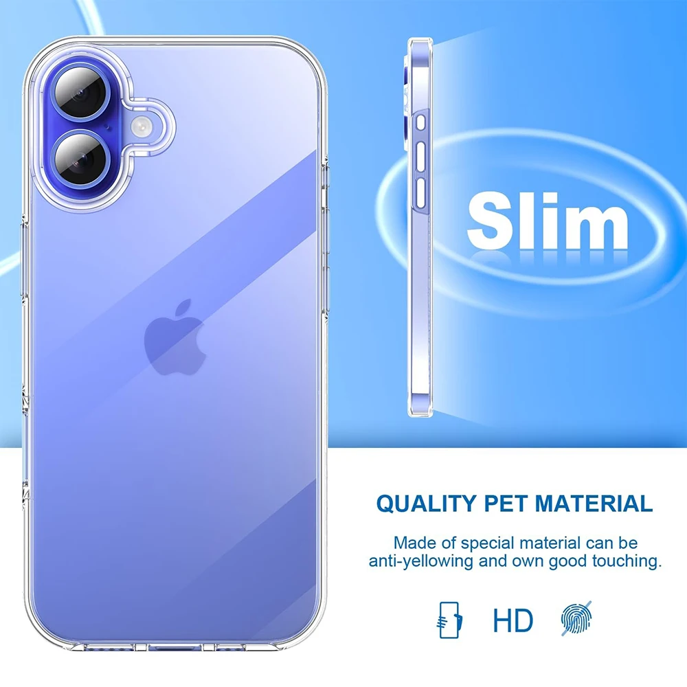 360 ° Защитный чехол для всего тела iPhone 16 15 14 13 12 mini 11 Pro Xs Max SE 2 3 7 8 plus прозрачный