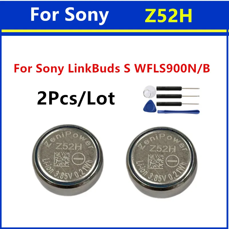 Фото Аккумулятор Z52H 731834 для зарядного кейса Bluetooth-наушников Sony LinkBuds S WF-LS900N с инструментами для ремонта №4