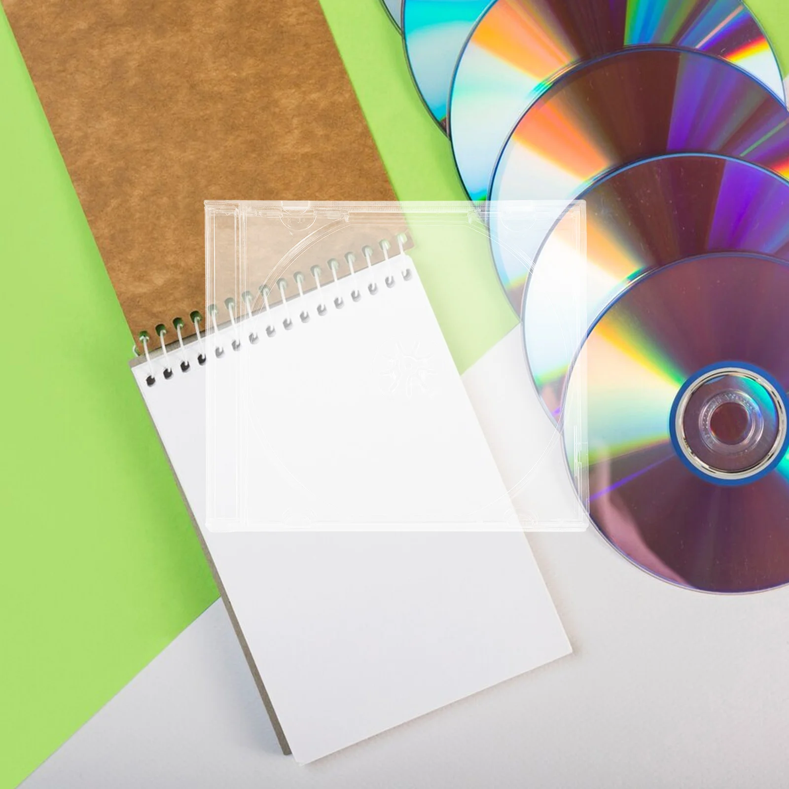 6-шт витрина стеллаж для хранения компакт-дисков дорожная книга DVD держатель