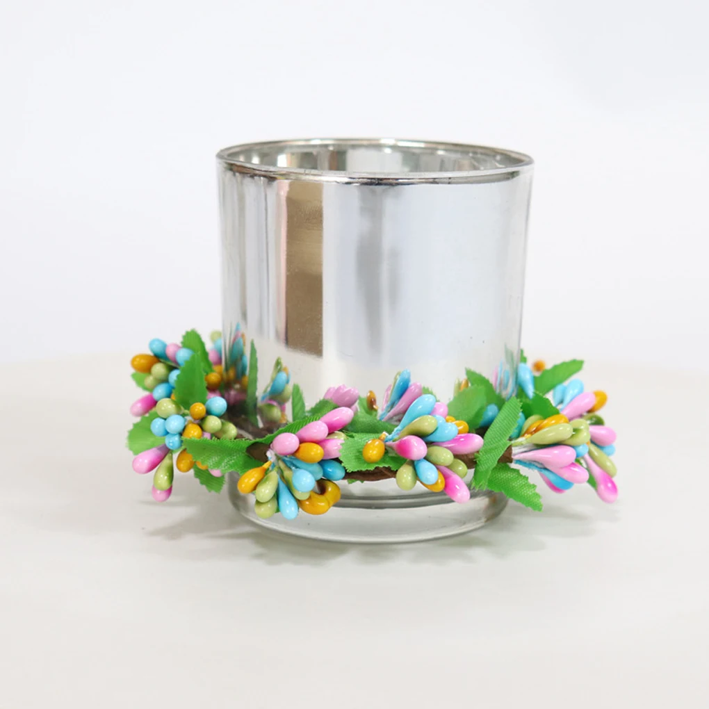 

4 шт., пасхальные кольца в виде искусственных ягод