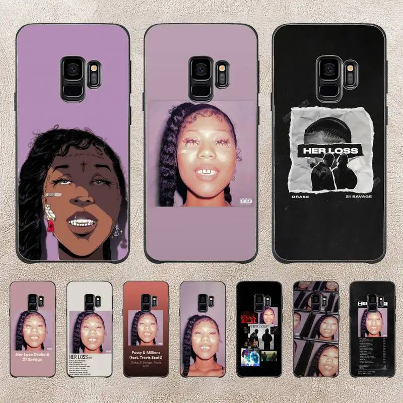 

Her Loss Drake 21 Savage Phone Case For Samsung Galaxy A51 A50 A71 A21s A71 A41 A70 A30 A22 A02s A53 A72 A73 5G Cover