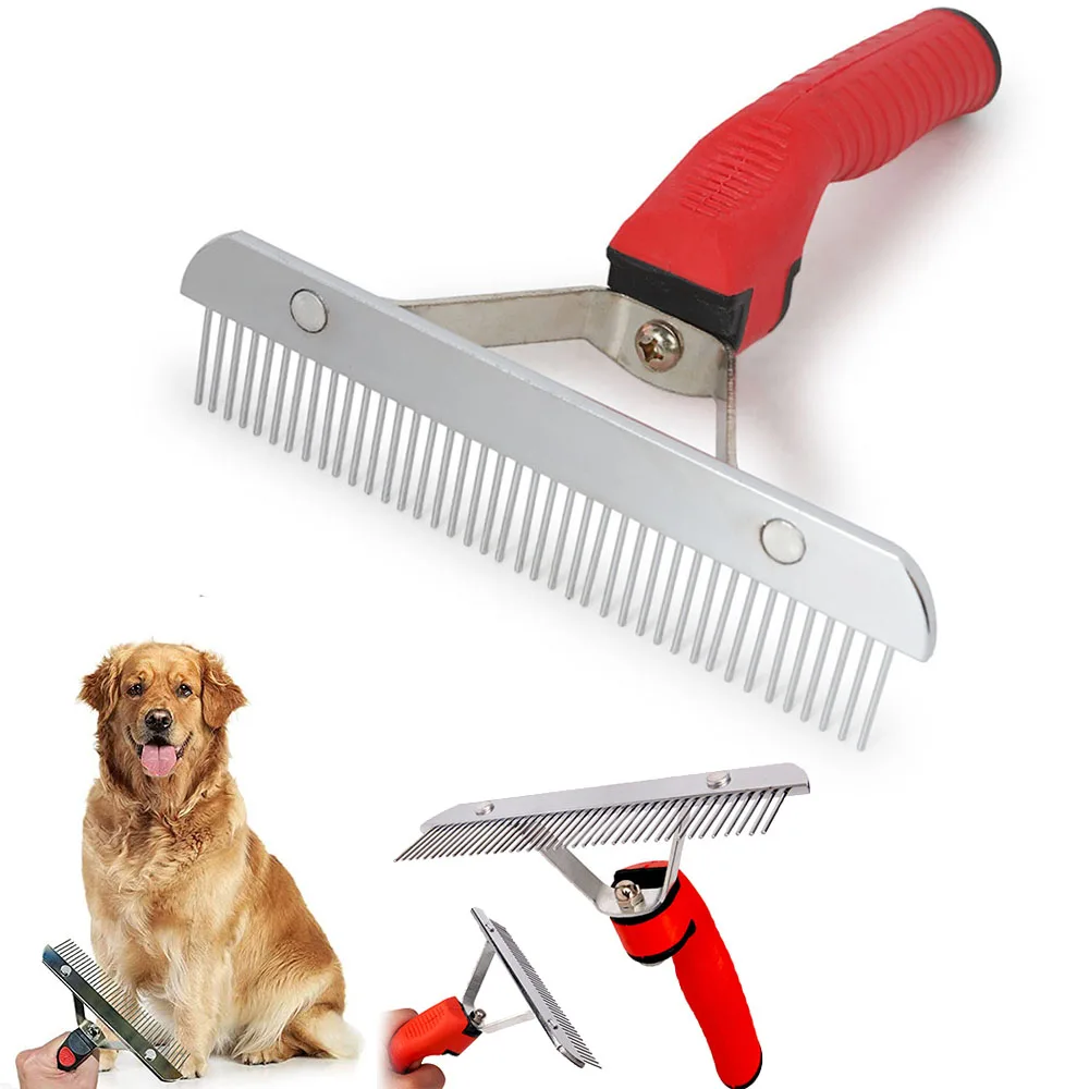 

Brush Rake Husky Grooming Retriever Steel For Long Dog Pet Golden Dogs Brushes Dog German Grooming Shepherd For Comb Hair Large
