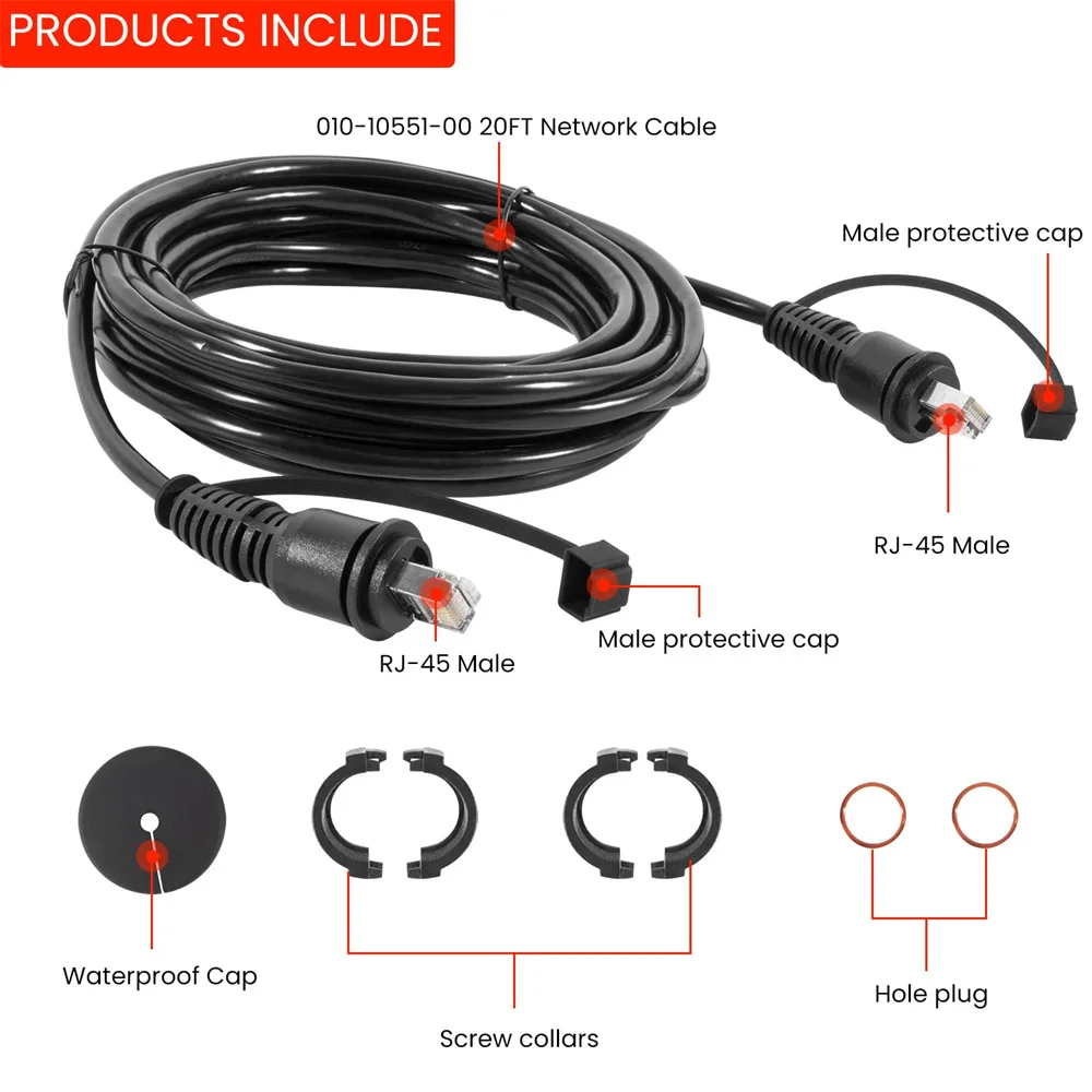 Рисунок 2 - Морской сетевой кабель 010-10551-00